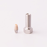 UHPLC Fitting, SS, Hex Head Long with Titanium/PEEK Ferrule, 10-32 thread, 1/16" OD Tubing (max. 140